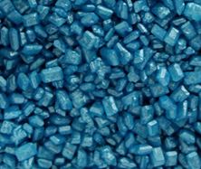 Picture of BLUE SUGAR CRYSTALS EDIBLE SPRINKLES X 50G